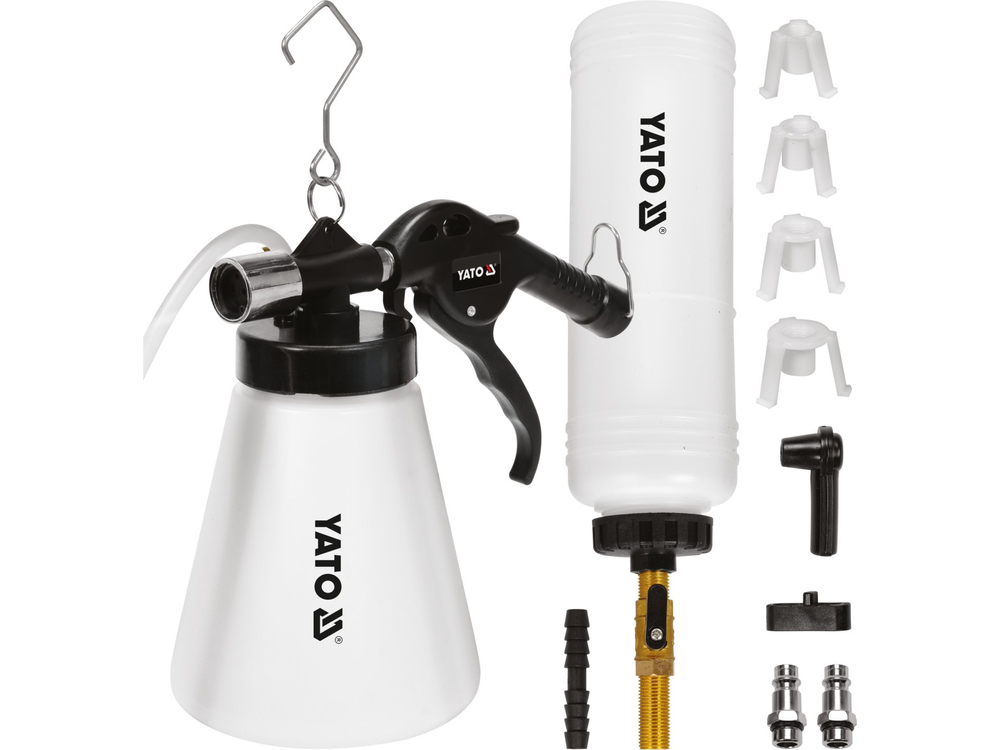 Kit pneumatic pentru aspirarea lichidului de frână — YATO YT-06835 — imagine de produs 3