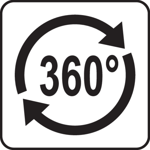 Pictogramă TOYA: Rotire la 360°