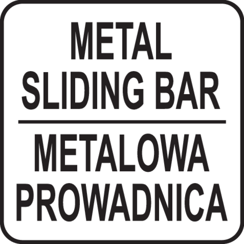 Pictogramă TOYA: Ghidaj metalic