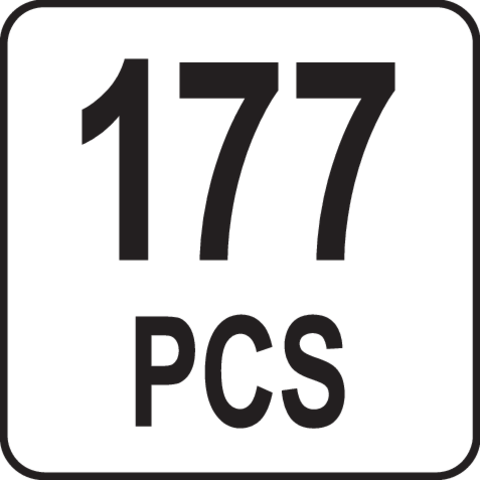 Pictogramă TOYA: 177 piese