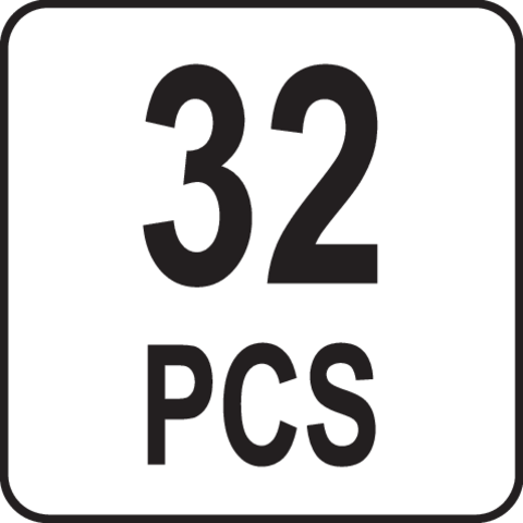 Pictogramă TOYA: 32 piese