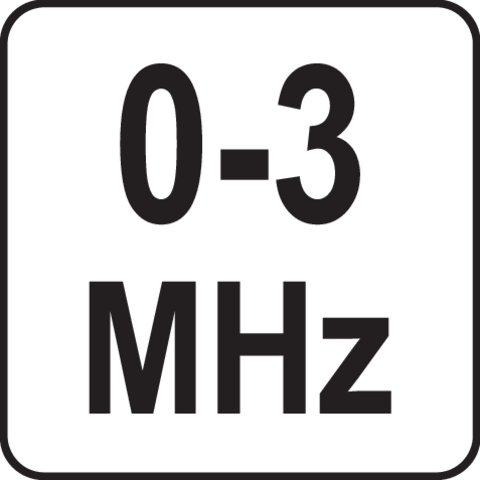 Pictogramă TOYA: 0-3 MHz