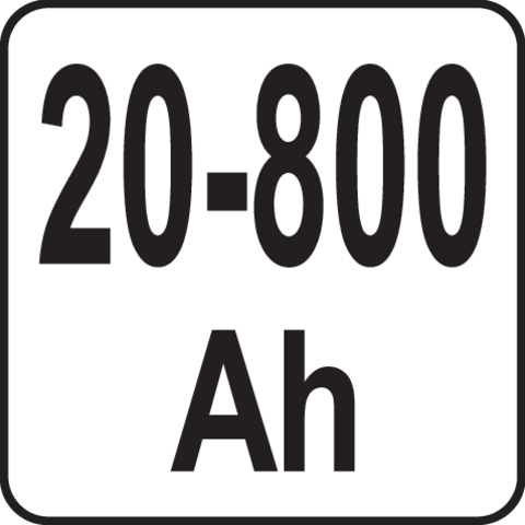 Pictogramă TOYA: 20-800 Ah