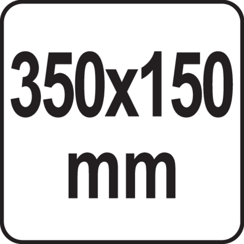 Pictogramă TOYA: 350 x150 mm