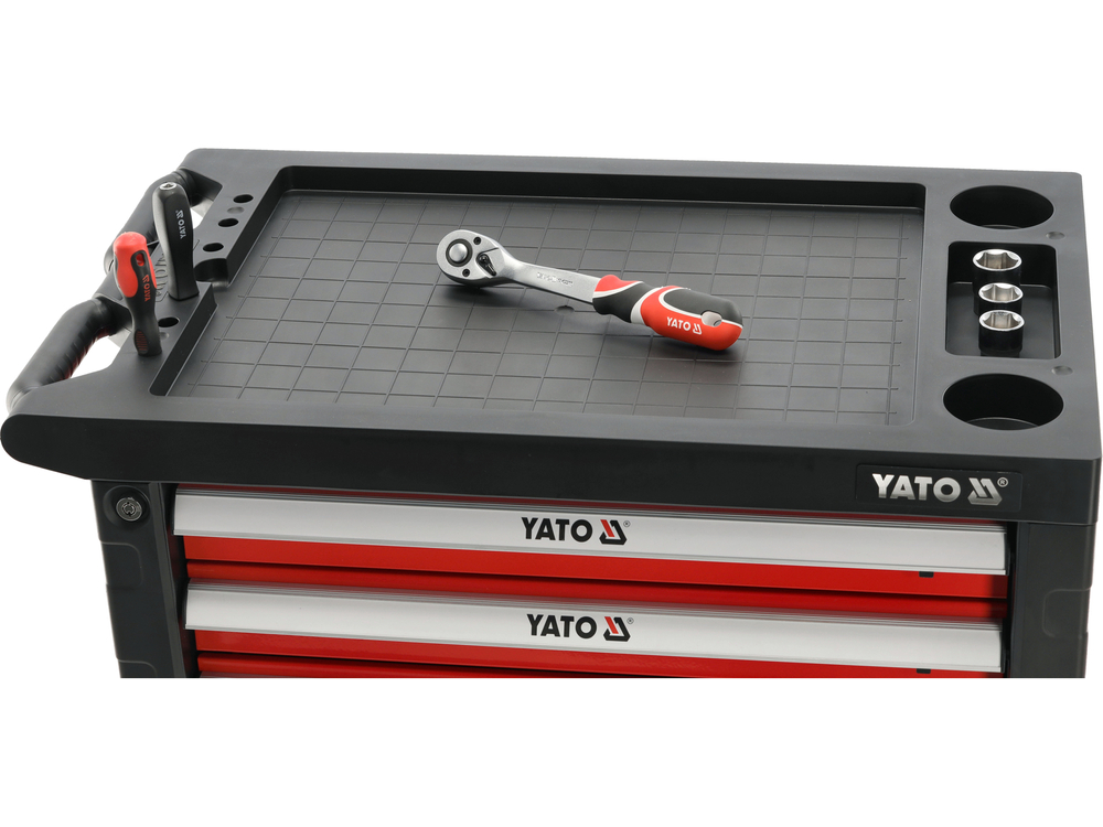 Dulap de scule echipat, 6 sertare, 177 piese — YATO YT-55300 — imagine de produs 8
