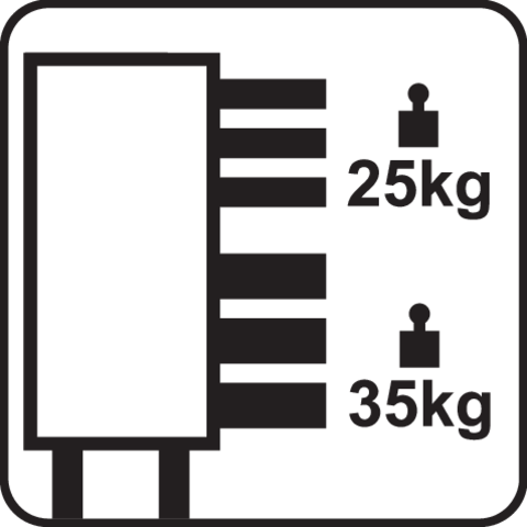 Pictogramă TOYA: Conținutul dulapului de scule