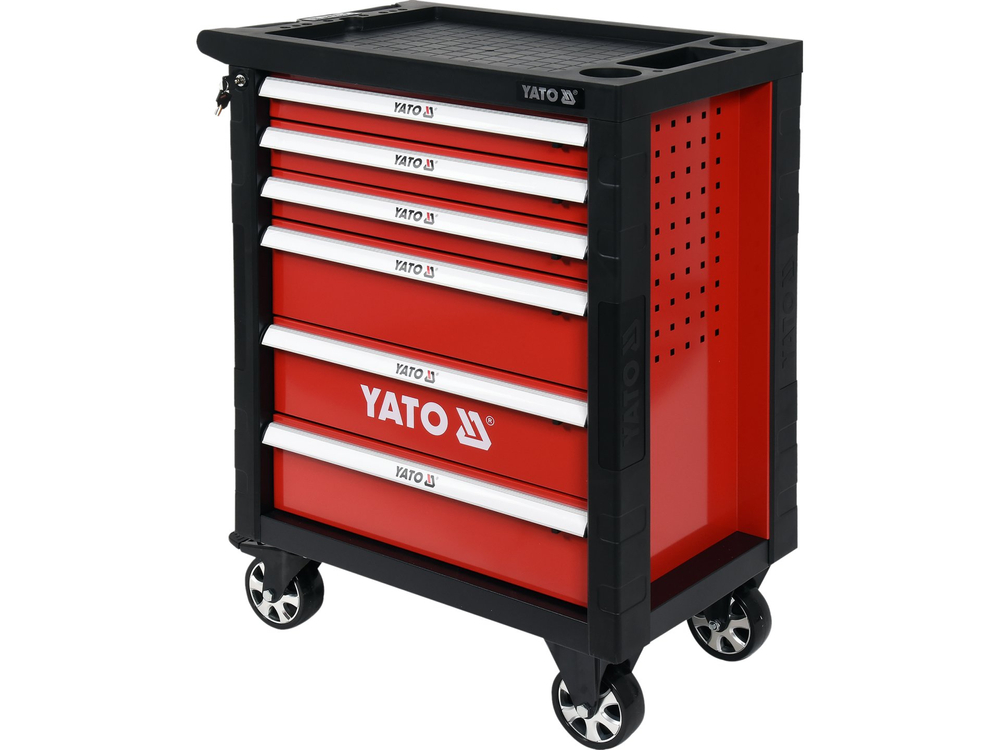 Dulap de scule echipat, 6 sertare, 177 piese — YATO YT-55300 — imagine de produs 2