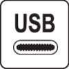 Pictogramă TOYA: Mufă USB-C