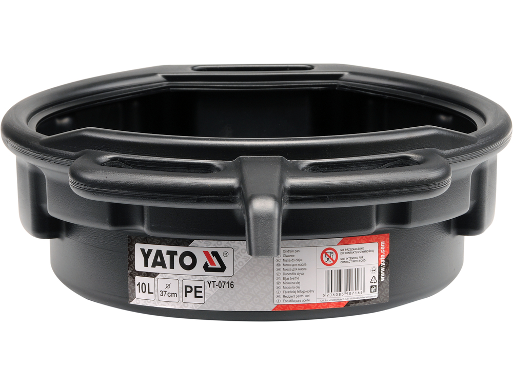 Vas pentru colectarea uleiului, 10 l — YATO YT-0716 — imagine de produs 2