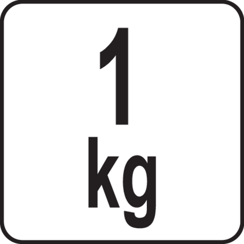 Pictogramă TOYA: 1 kg