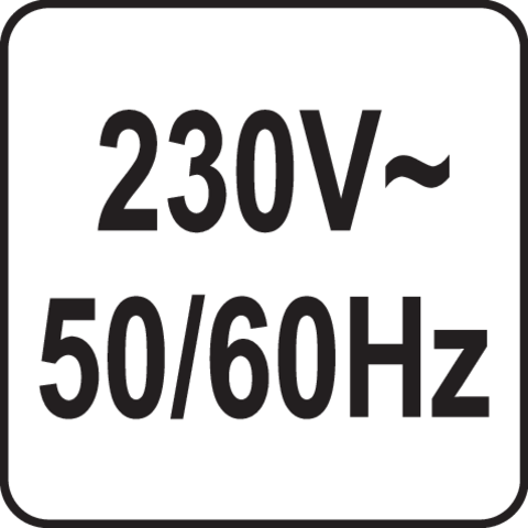 Pictogramă TOYA: 230 V 50 60 Hz
