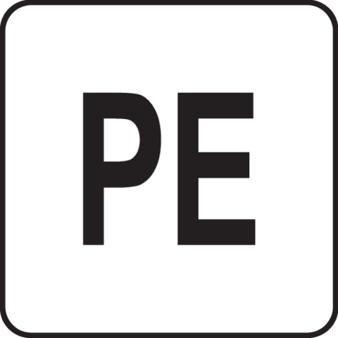 Pictogramă TOYA: Polietilenă (PE)