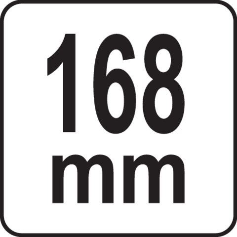 Pictogramă TOYA: 168 mm