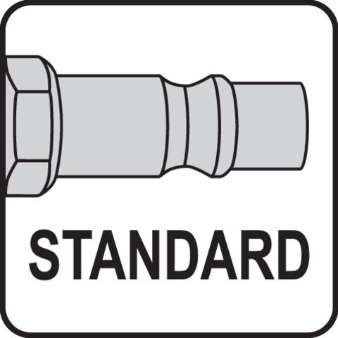 Pictogramă TOYA: Racord standard