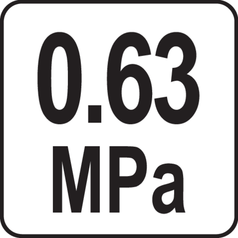 Pictogramă TOYA: 0,63 MPa