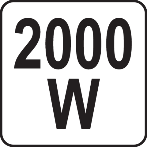 Pictogramă TOYA: 2000 W