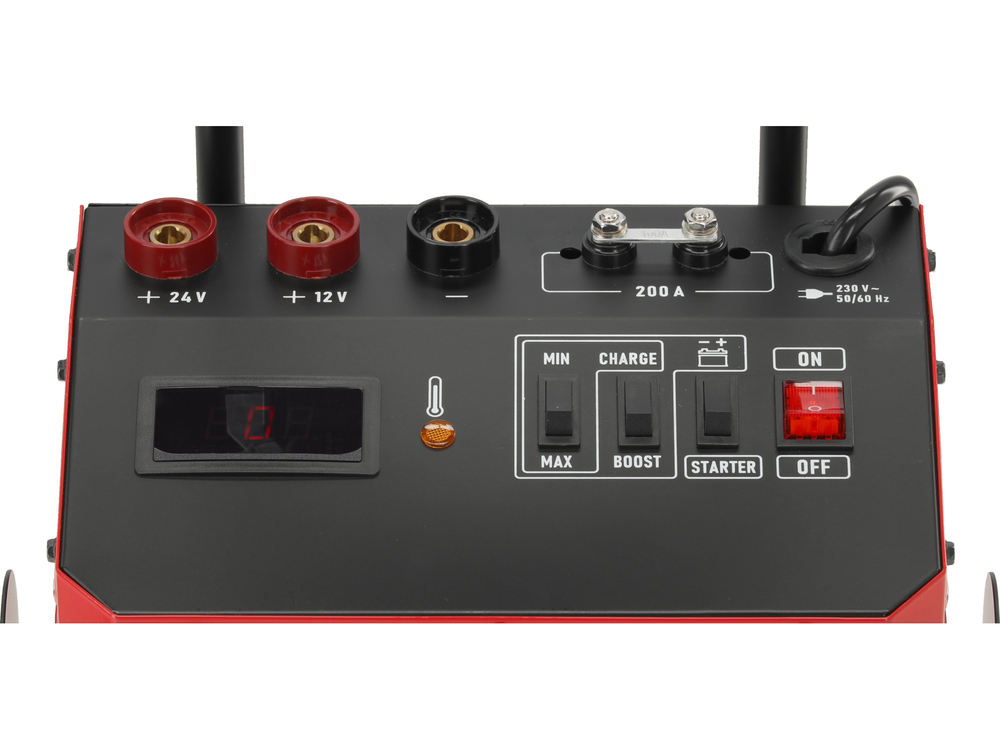 Redresor cu funcție de pornire, 12/24 V, 20–800 Ah — YATO YT-83064 — imagine de produs 6