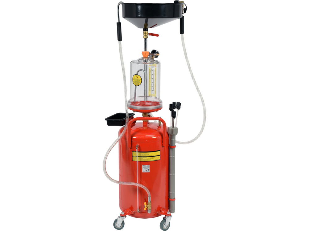 Recuperator pneumatic pentru ulei, 90 l — YATO YT-07190 — imagine de produs 2