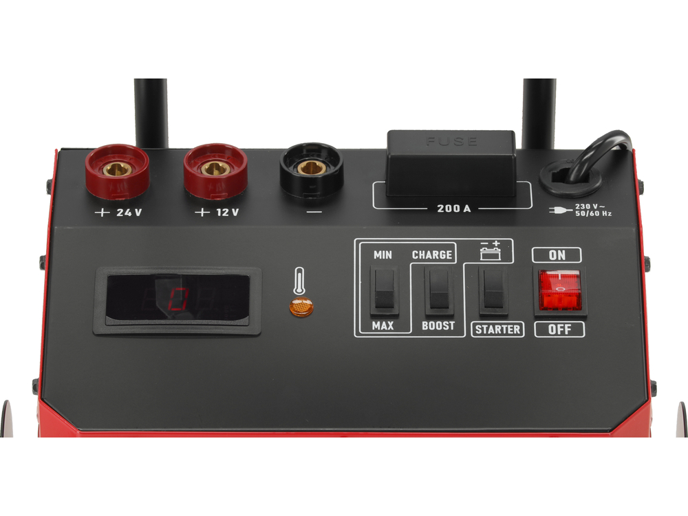 Redresor cu funcție de pornire, 12/24 V, 20–800 Ah — YATO YT-83064 — imagine de produs 5