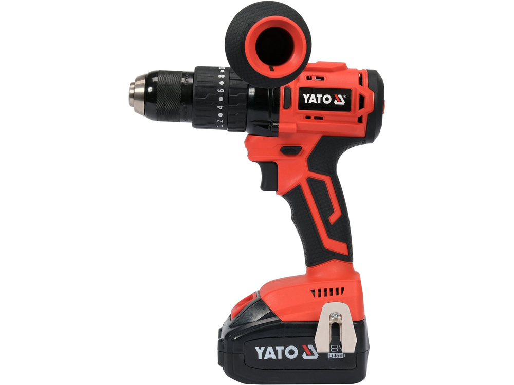 Mașină de găurit și înșurubat cu percuție, 18 V, 75 Nm — YATO YT-82791 — imagine de produs 3