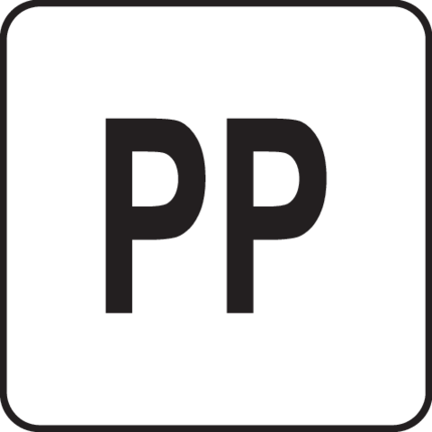 Pictogramă TOYA: Polipropilenă (PP)
