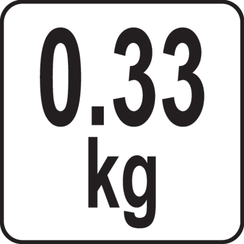 Pictogramă TOYA: 0,33 kg
