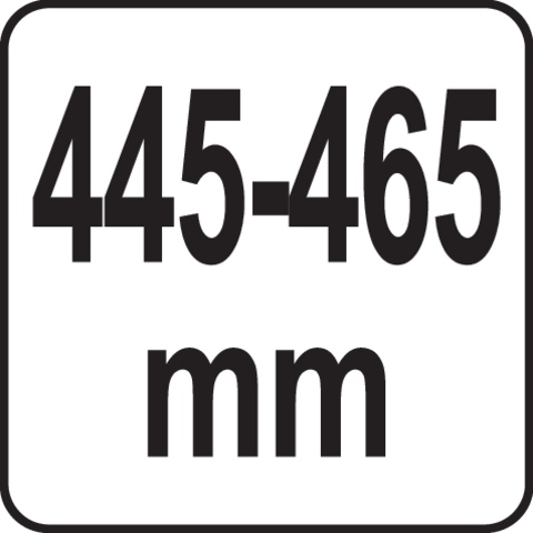 Pictogramă TOYA: 445-465 mm