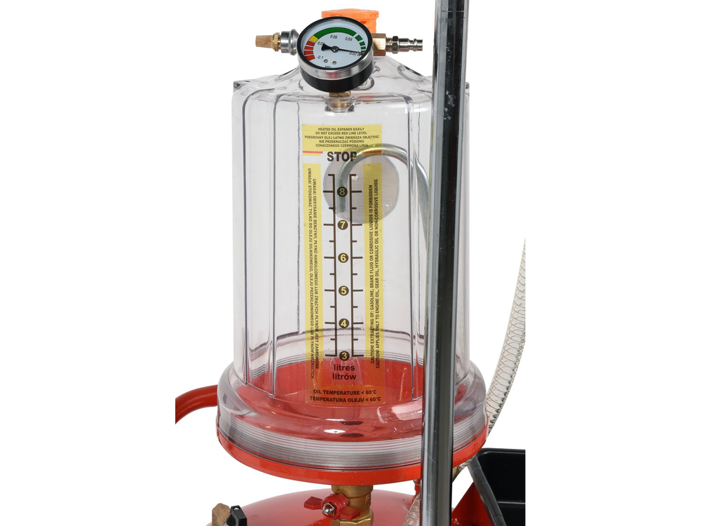 Recuperator pneumatic pentru ulei, 90 l — YATO YT-07190 — imagine de produs 4
